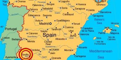 سیویلا espana نقشہ